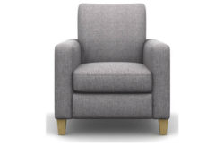 Heart of House Harrison Fabric Chair - Ash